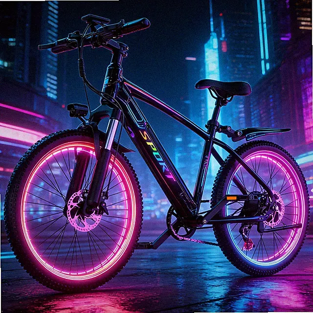 Electric Mountain Bike for Adult 1500W 26" Ebike 25MPH 65Miles Smart LCD Display